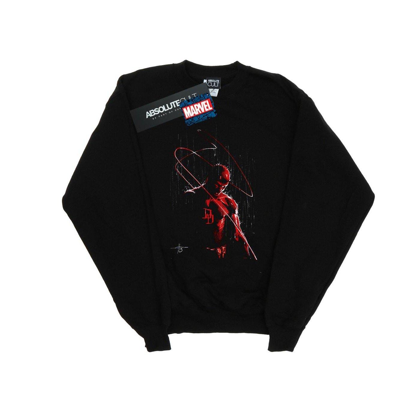 Image of Daredevil Painting Sweatshirt Mädchen Schwarz 116