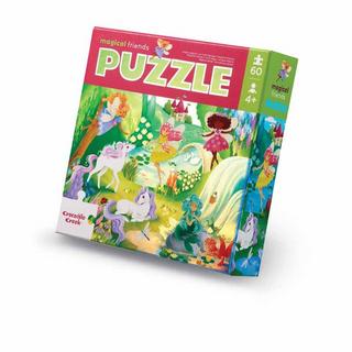 Crocodile Creek  Holographic Puzzle 60 pc, Magische Freunde 