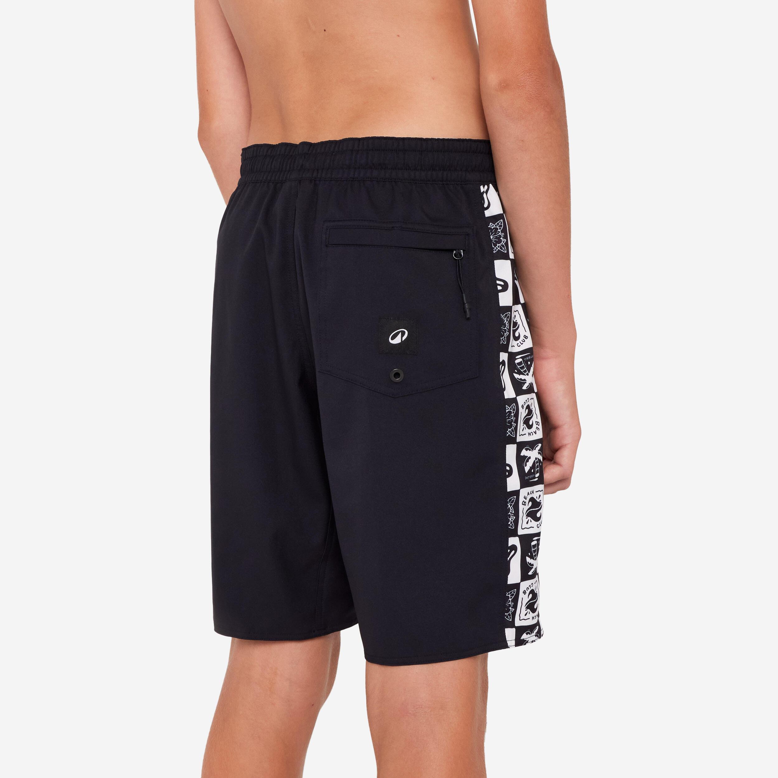 DECATHLON  Boardshort surf ragazzo poliestere 