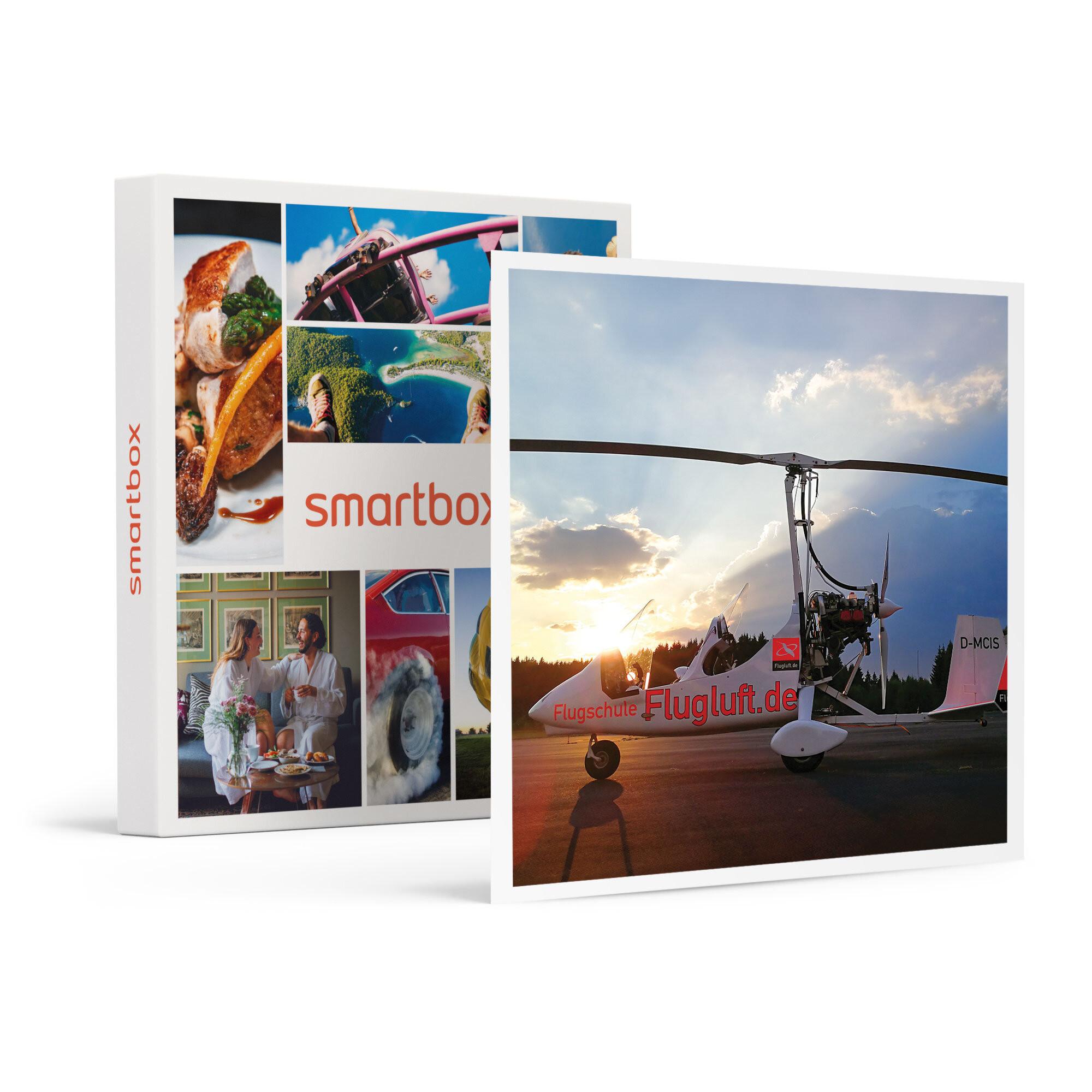 Image of Schnupperflug Im Tragschrauber Mit Steuerübernahme Nahe Köln - Geschenkbox Unisex