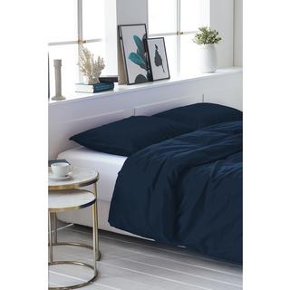 Living Home Uni Satin Taie de duvet  