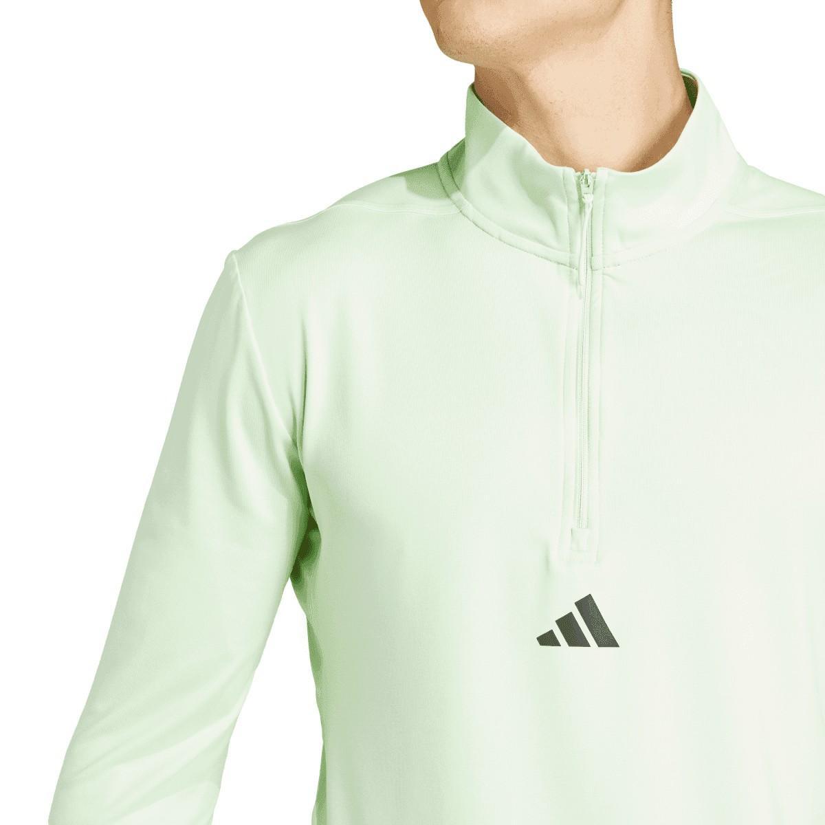 adidas Trainingsjacke mit kurzem Reissverschluss  