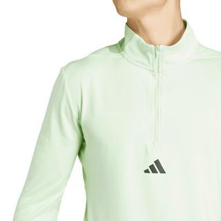 adidas Trainingsjacke mit kurzem Reissverschluss  