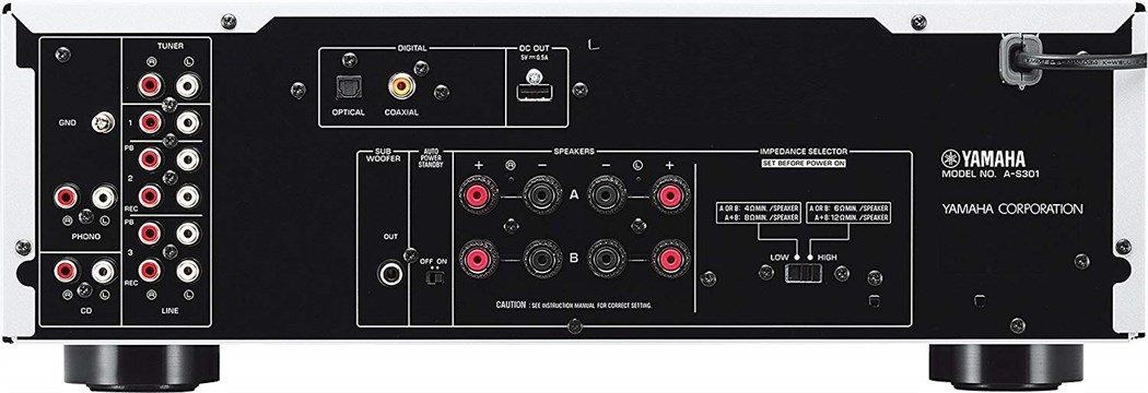 YAMAHA  A-S301 - nero 