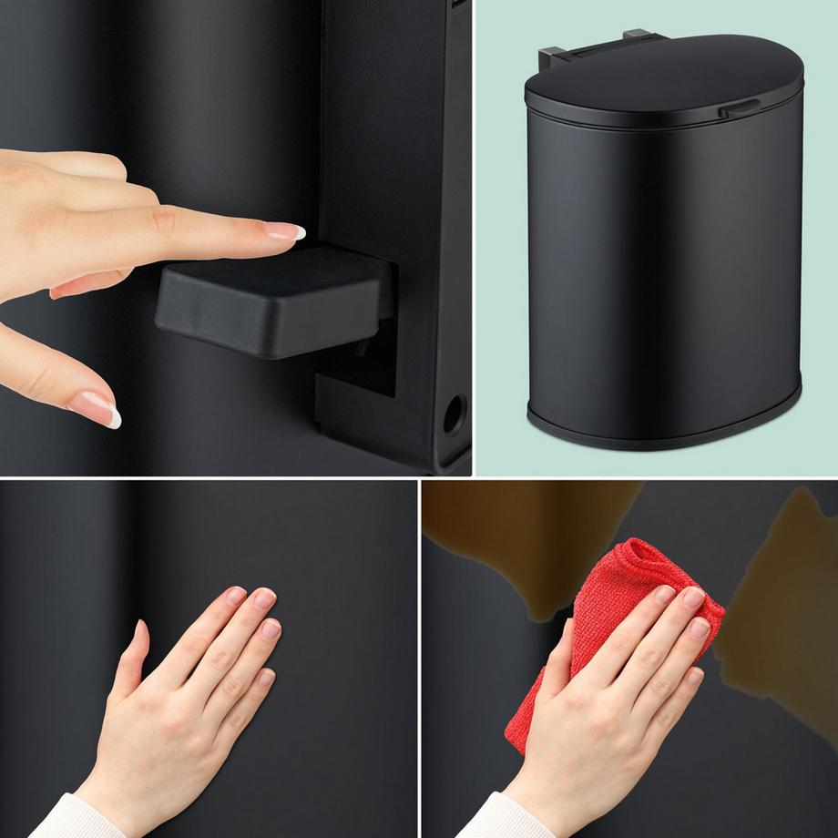 B2X Pattumiera sospesa per cucina 9l  