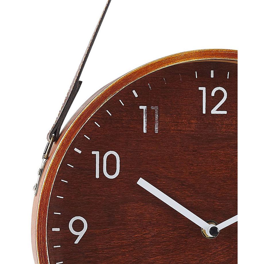 Beliani Horloge murale en MDF Rétro RENENS  