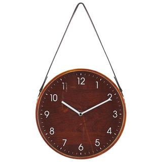 Beliani Wanduhr aus MDF-Platte Retro RENENS  