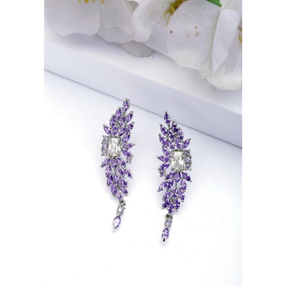 AVANT-GARDE PARIS  Funkelnde Zarte Tropfenohrringe 