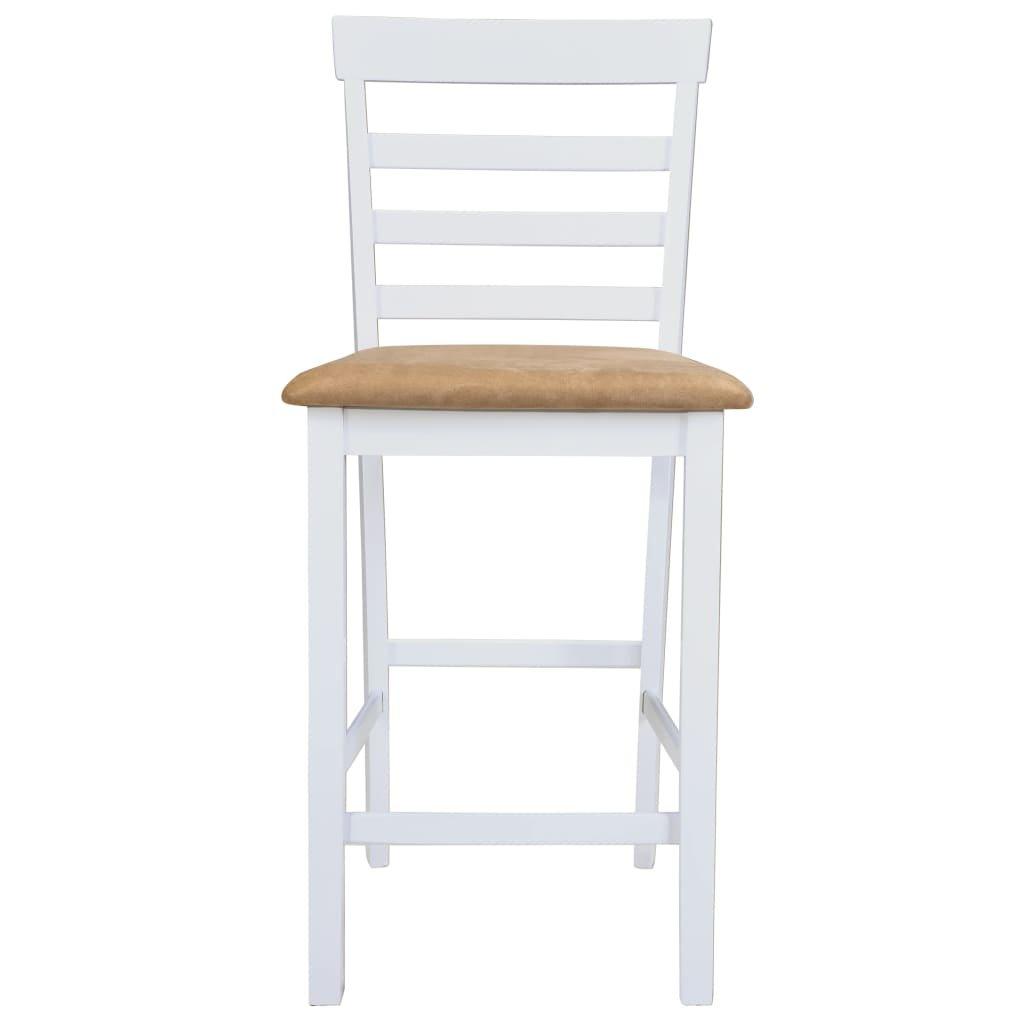 VidaXL Tabouret de bar tissu  