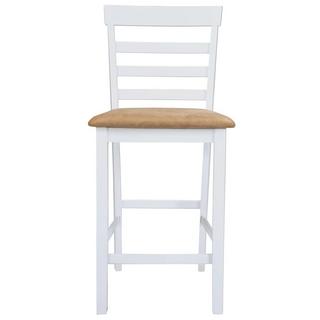 VidaXL Tabouret de bar tissu  