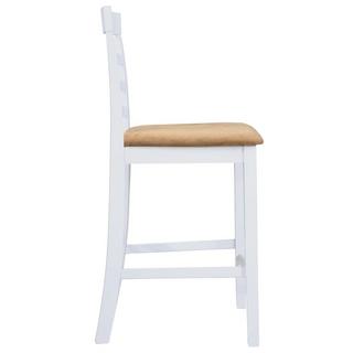 VidaXL Tabouret de bar tissu  