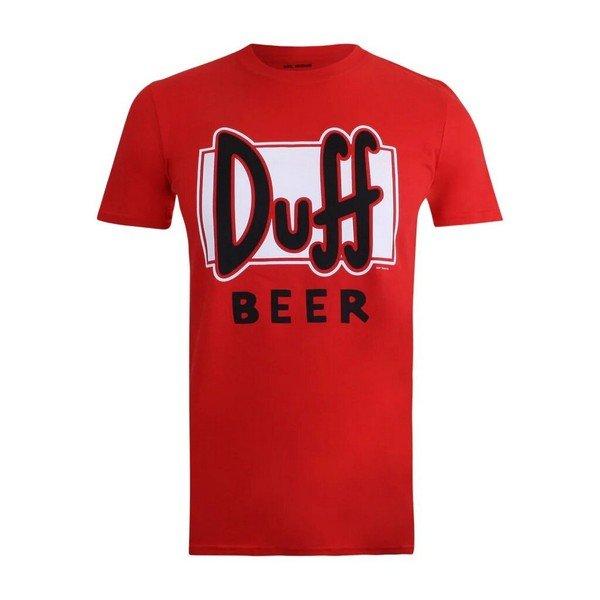 Image of Duff Beer Tshirt Herren Rot S