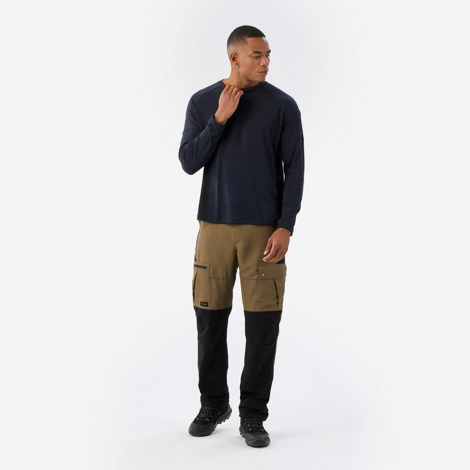 SIMOND  Langarmshirt  aus Merinowolle, Merino Resist marineblau 