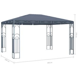 VidaXL gazebo Tessuto  