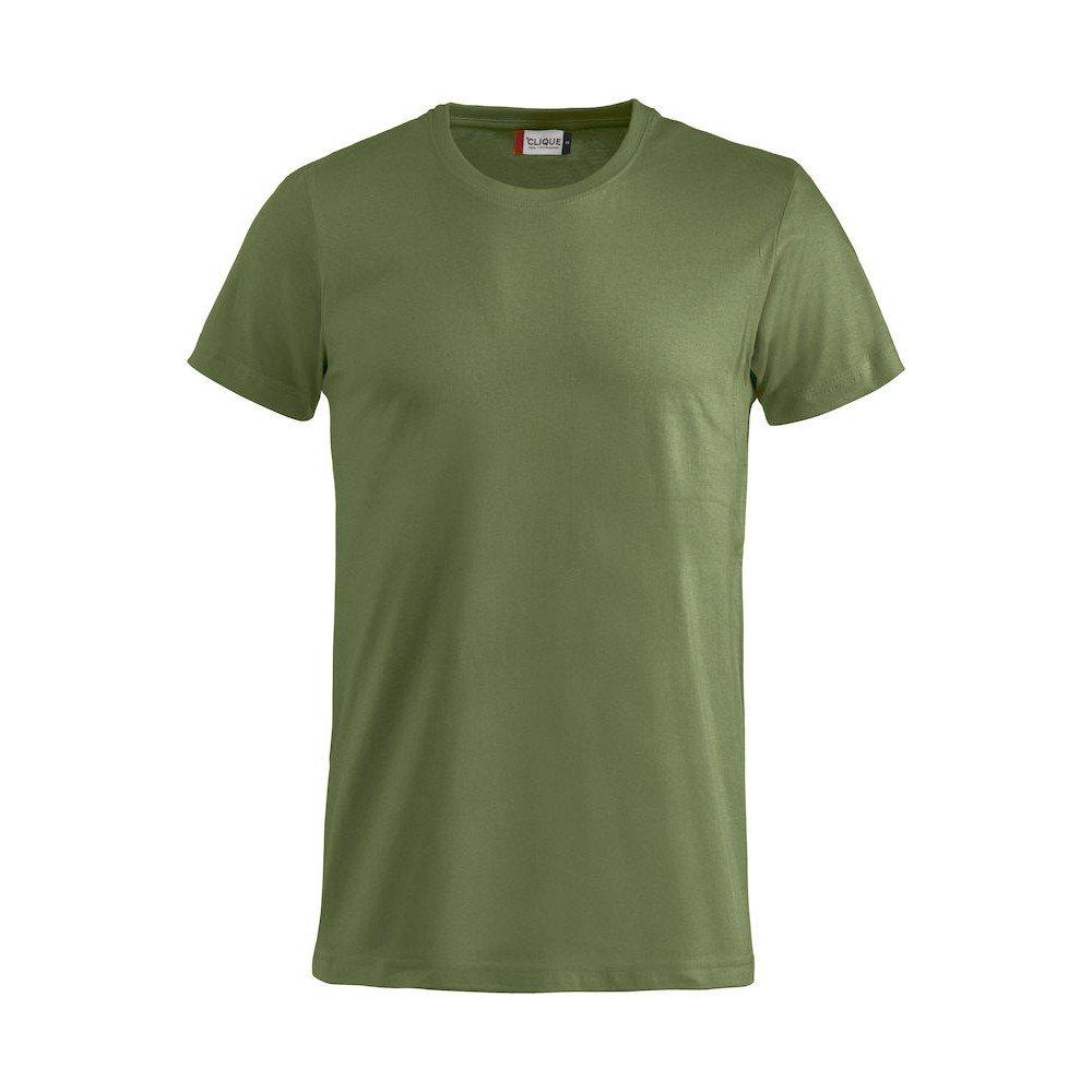 Image of Basic Tshirt Herren Grün XS