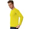 Tectake Langarm-Shirt Männer  Gelb