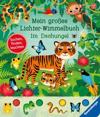 Mein großes Lichter-Wimmelbuch: Im Dschungel Grimm, Sandra; Iossa, Federica (Illustrationen) Gebundene Ausgabe 