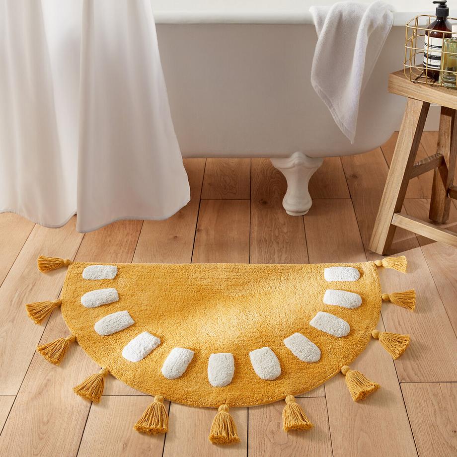 Tapis de bain coton recyclé Alessio