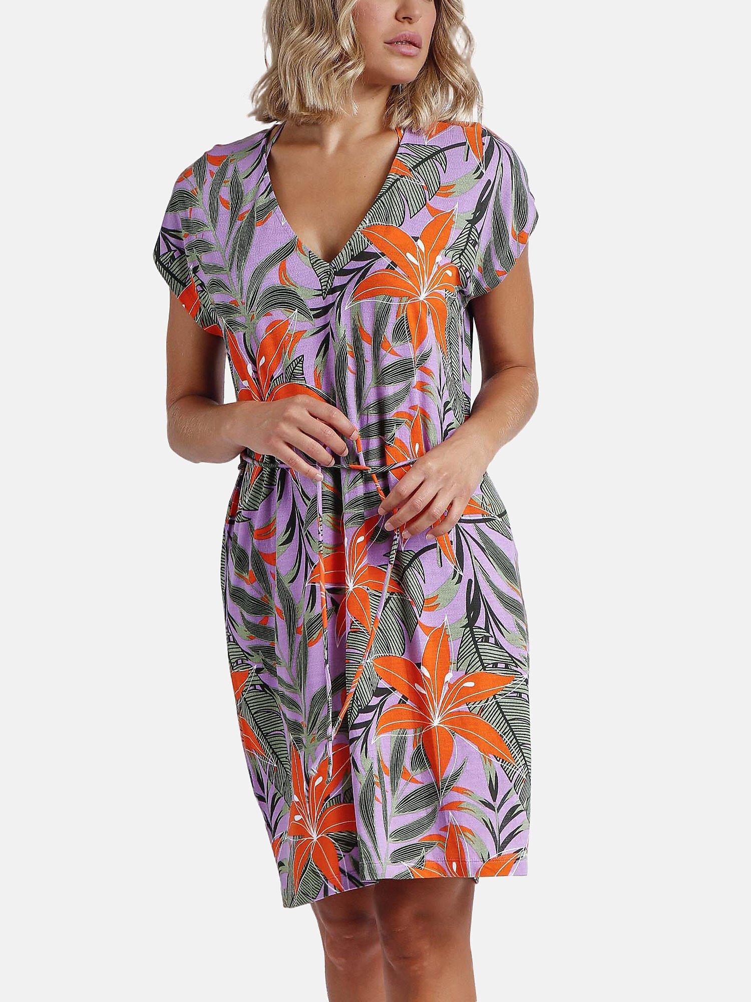 Admas  Sommerkleid Jungle Mauve 