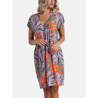 Admas  Robe estivale Jungle Mauve 