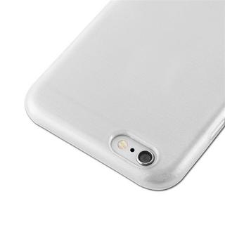 Cadorabo  Housse compatible avec Apple iPhone 6 / 6S - Coque de protection en silicone TPU flexible au design brossé 