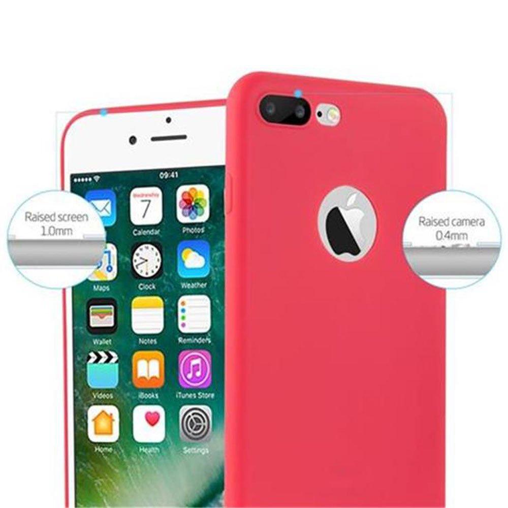 Cadorabo  Housse compatible avec Apple iPhone 7 PLUS / 7S PLUS / 8 PLUS - Coque de protection en silicone TPU flexible 