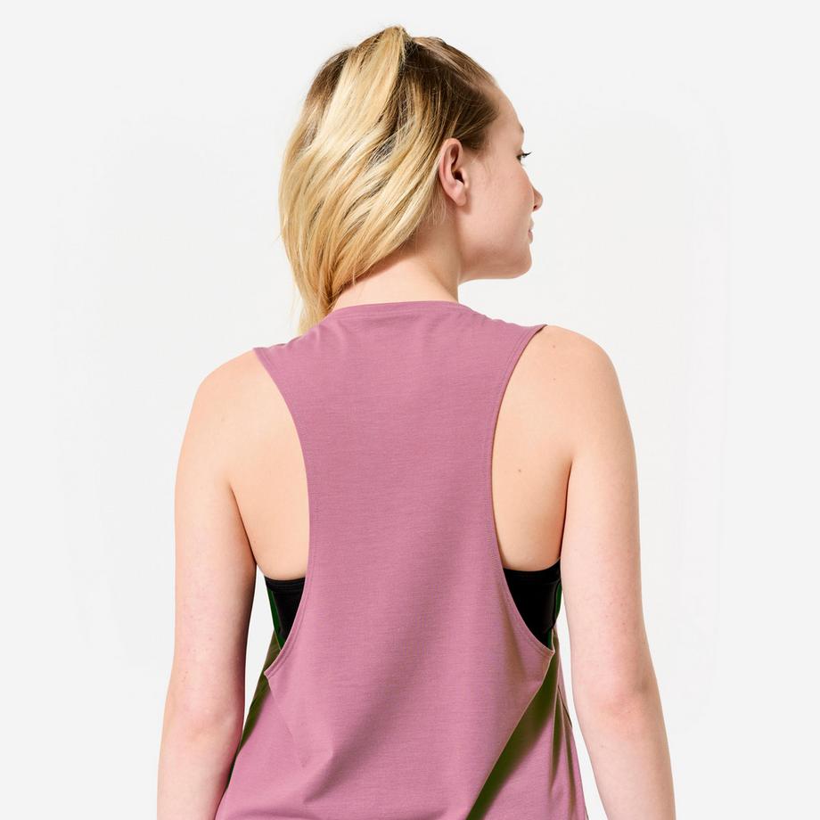 DOMYOS  Débardeur femme coupe ample polyester 