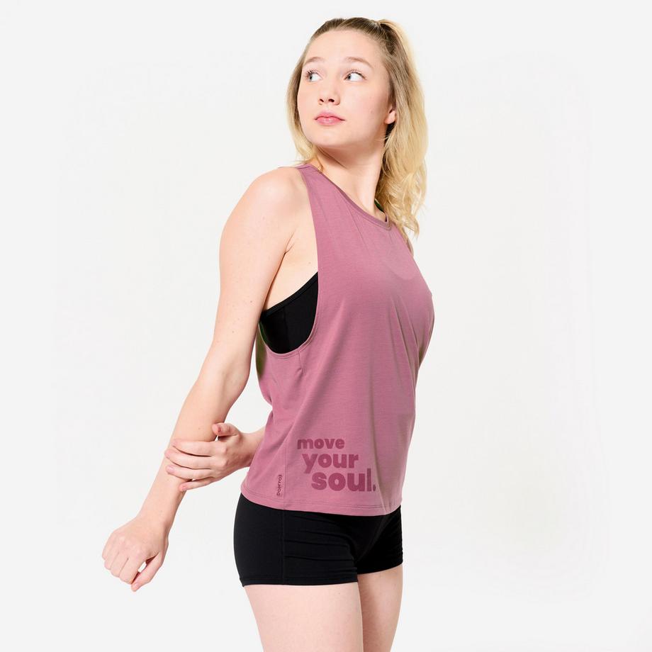 DOMYOS  Débardeur femme coupe ample polyester 