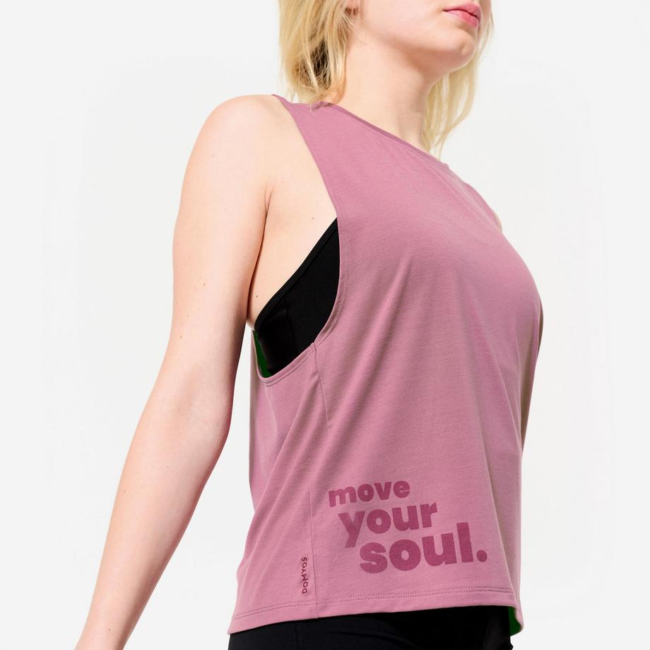 Débardeur femme coupe ample polyester