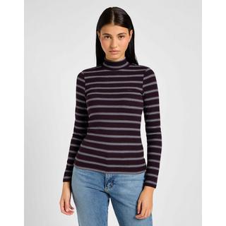 Lee  Langarmshirt Ribbed Longsleeves High Neck 