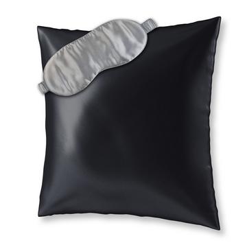 BEAUTY SLEEP SET L Taie d'oreiller (80x80) et masque de nuit en soie