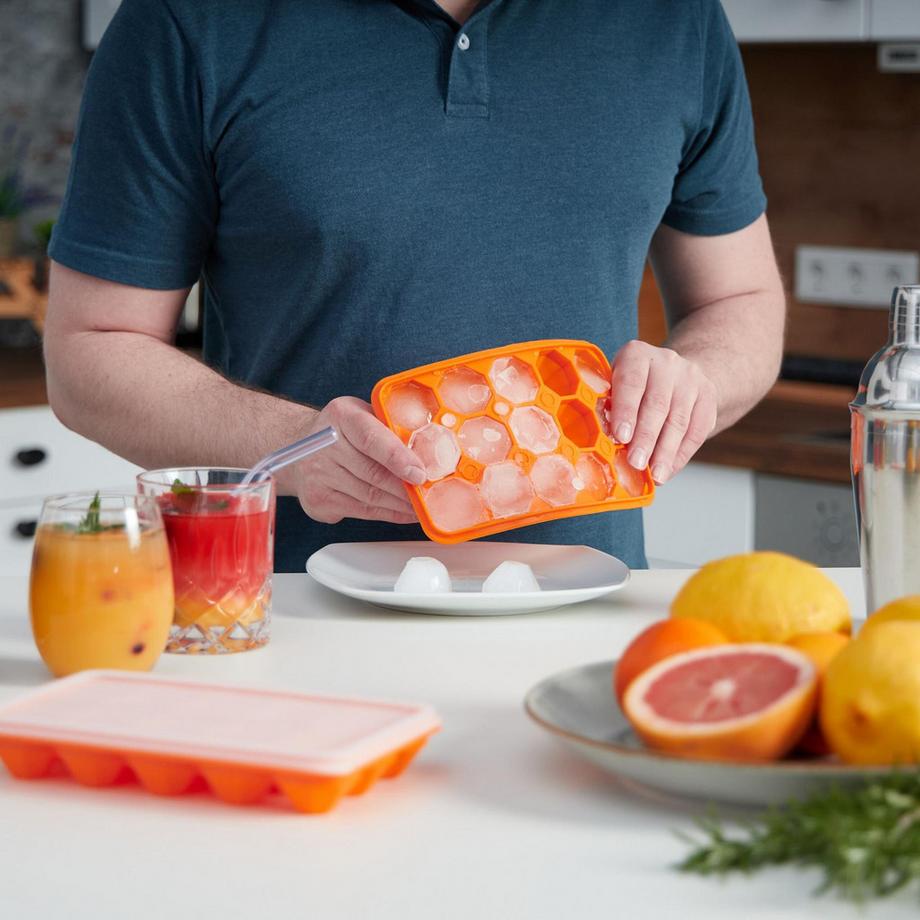 B2X  Eiswürfelform 2er Set Diamanten 