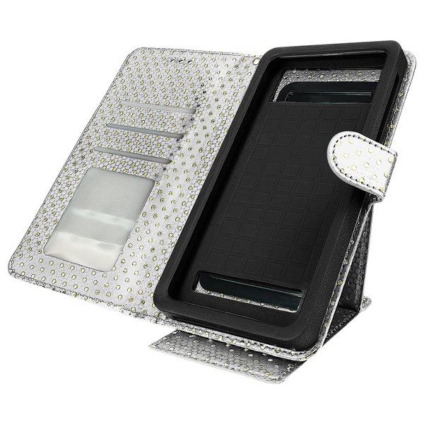 Image of Flip Cover Tupfen Größe XXL – Silber