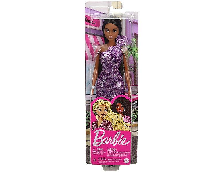 Barbie  Fashion & Friends Puppe im One-Shoulder-Kleid Schwarzhaarig 