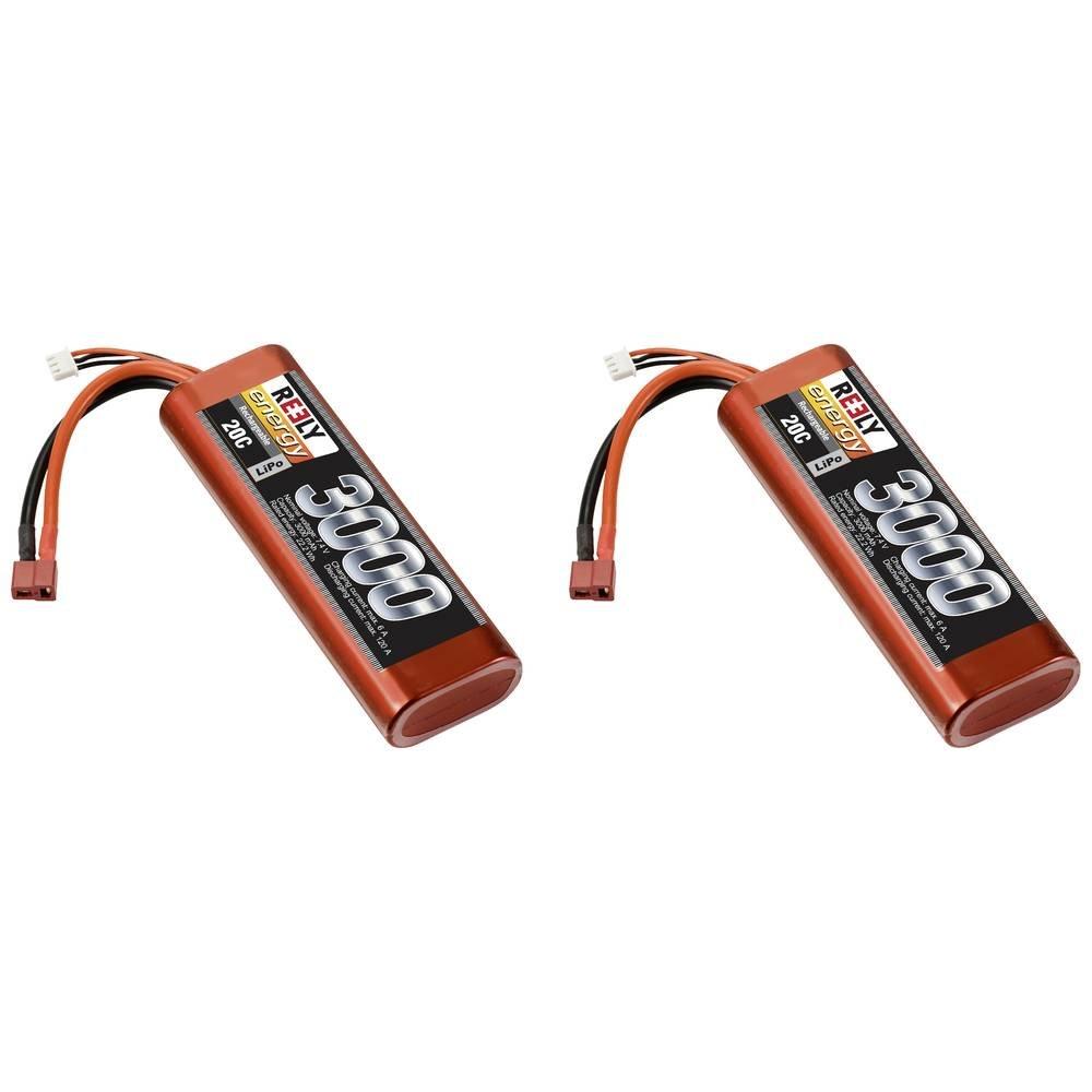 Image of LiPo-Akku 7.4 V 3000 mAh 2 St