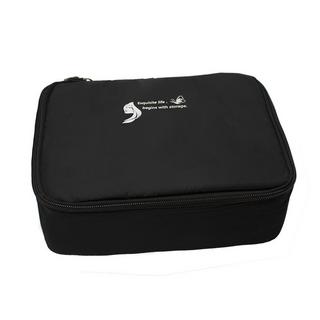 eStore  Schminktasche, Schwarz 