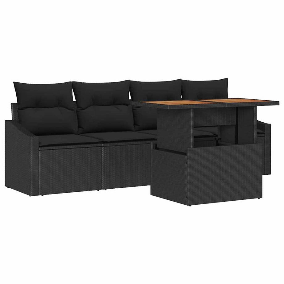 Divano da giardino Polyrattan