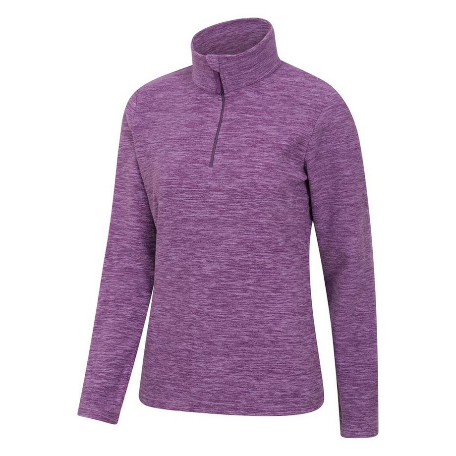 Mountain Warehouse Felpa in pile Snowdon con mezza cerniera  