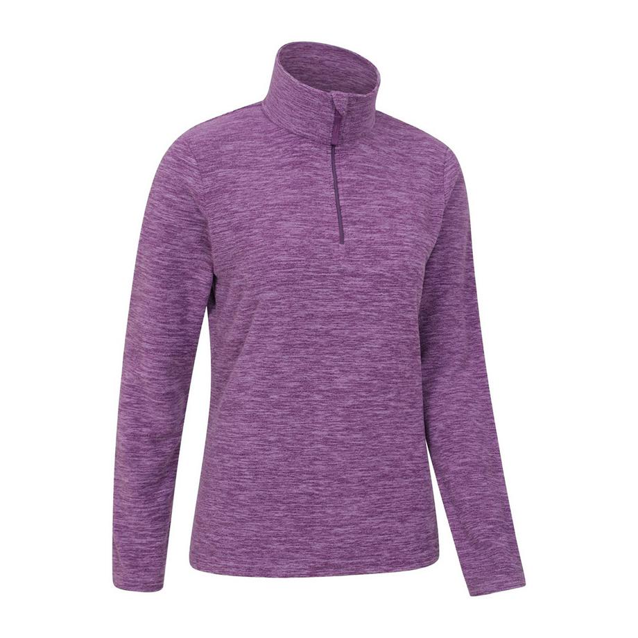 Mountain Warehouse Felpa in pile Snowdon con mezza cerniera  