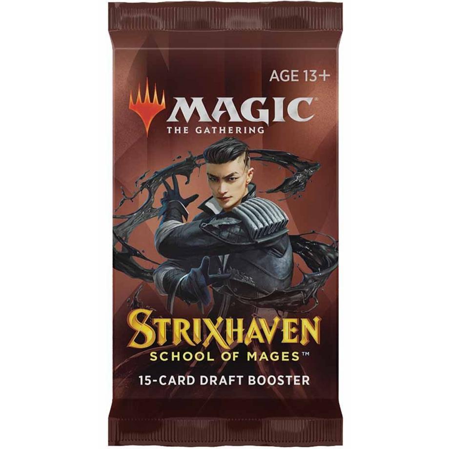 Wizards of the Coast  Strixhaven School of Mages Draft Booster Box - Magic the Gathering 