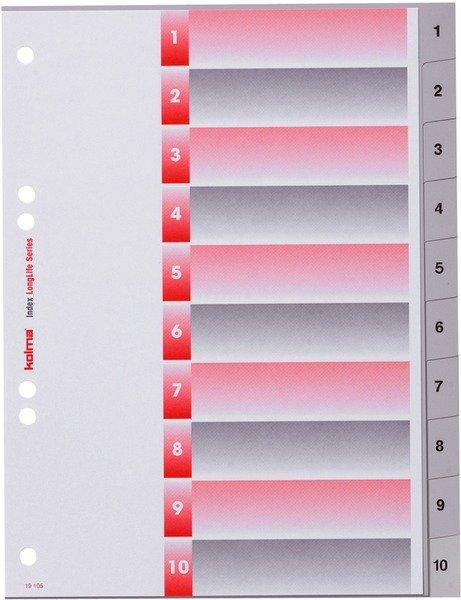 Image of Register Longlife Grau A5 19.105.20 Grau, 1-10 , 2 + 4 Loch Unisex