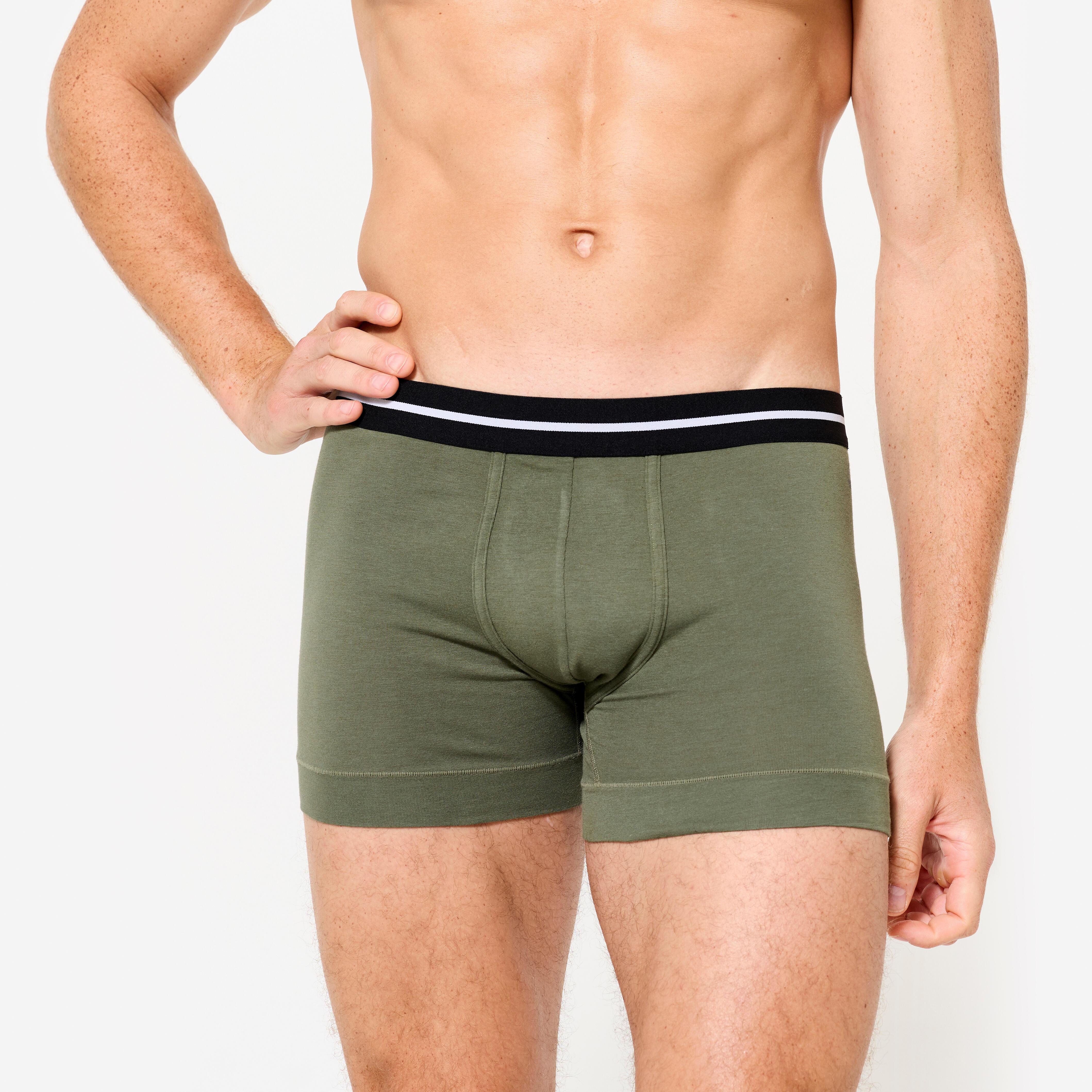 DECATHLON  Boxershorts  hoher Baumwollanteil 2er-Pack 