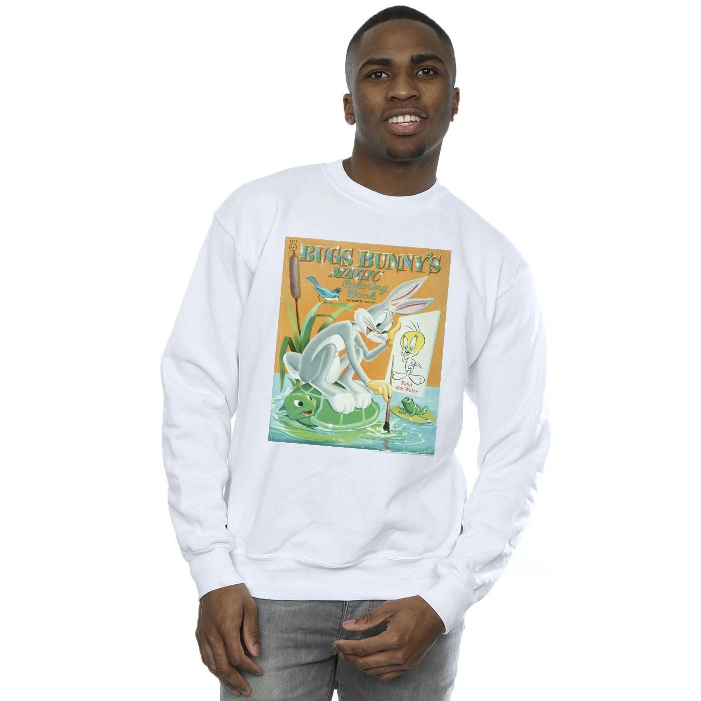 LOONEY TUNES  Bugs Bunny Colouring Book Sweatshirt 