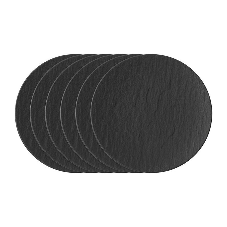 Assiette à pain 6 pièces Manufacture Rock