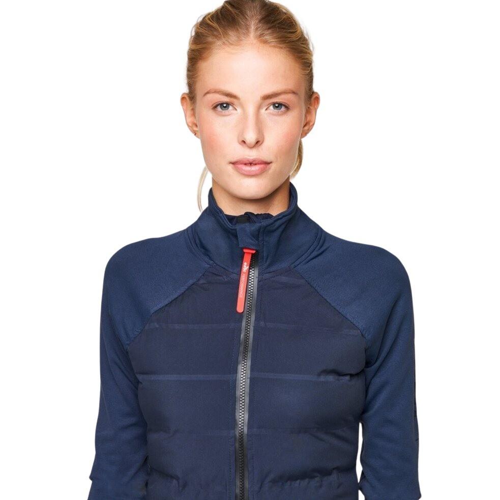 East  full zip jersey daunenjacke hybrid 