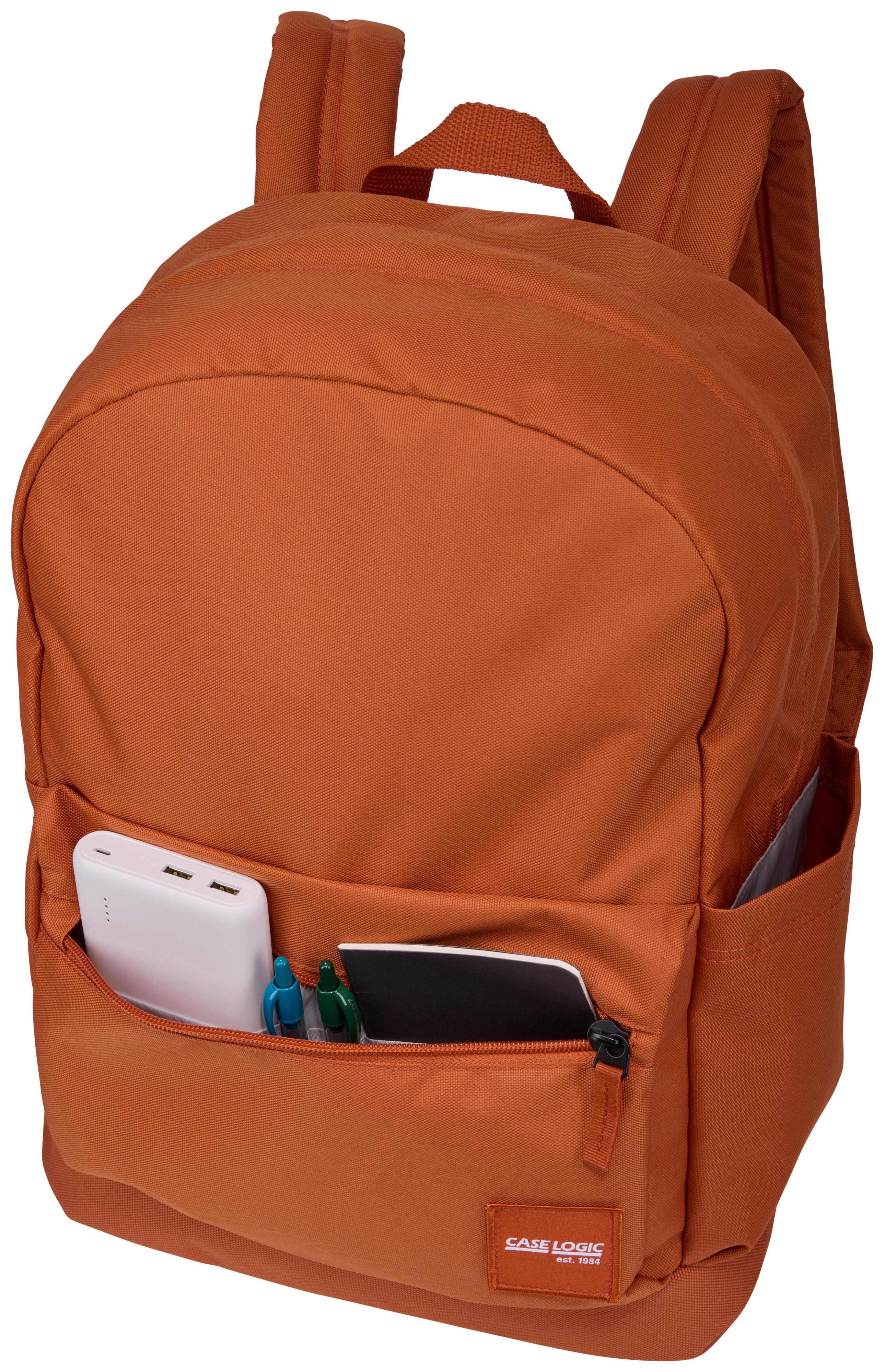 case LOGIC®  Campus CCAM1216 - Yonder Yellow zaino Zaino casual Arancione Poliestere 