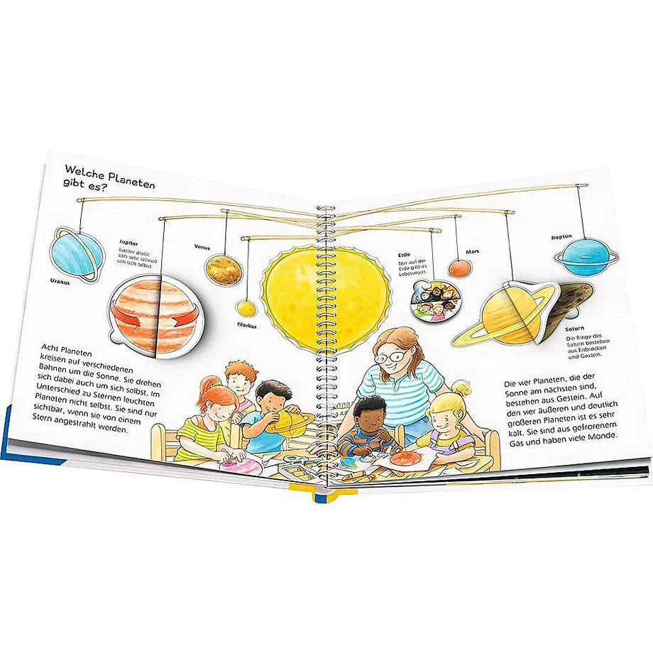 Wieso? Weshalb? Warum? junior, Band 72: Sonne, Mond und Sterne Mennen, Patricia; Nieländer, Peter (Illustrationen) Gebundene Ausgabe 