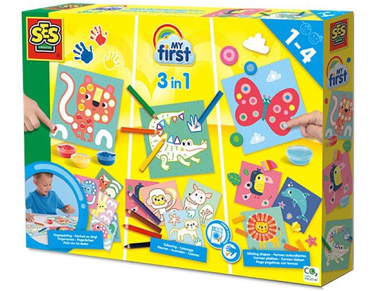 Image of SES My First Mega Bastelset 3in1