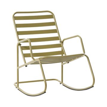 Fauteuil à bascule de jardin en Aluminium Moderne TURI