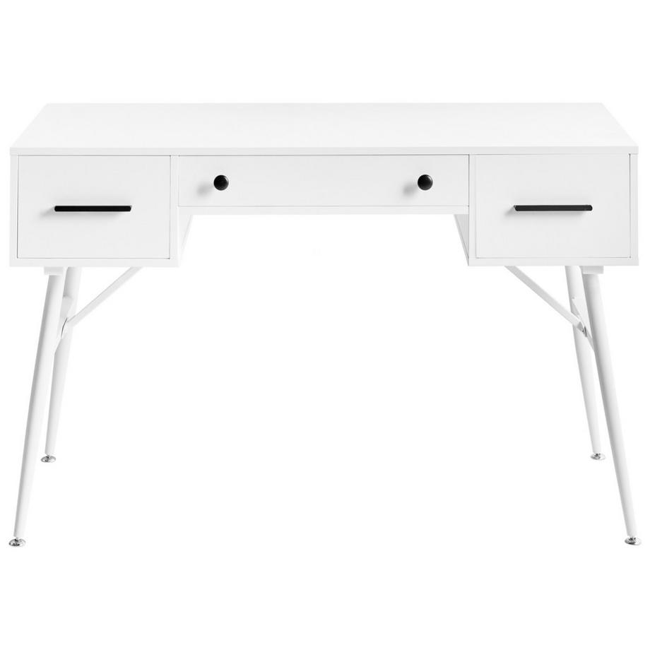 Beliani Schreibtisch aus Faserplatte Retro MARFLA  
